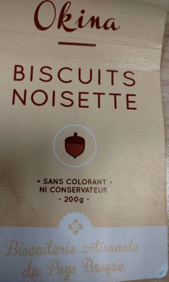 Biscuits noisette