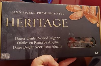 Dattes deglet nour d'Algérie