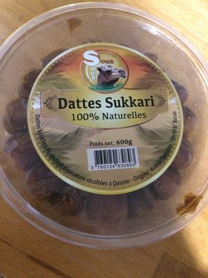 Dattes Sukkari 100% naturelles