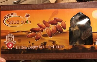 Dattes Deglet front packaging