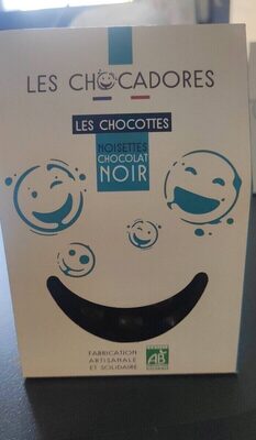 Noisettes enrobés au chocolat noir BIO