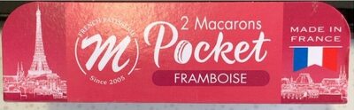2  Macarons Pocket Framboise