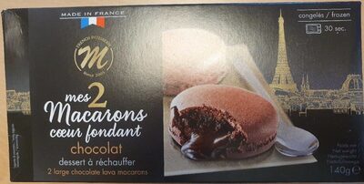 Mes deux macarons coeur fondant chocolat front packaging