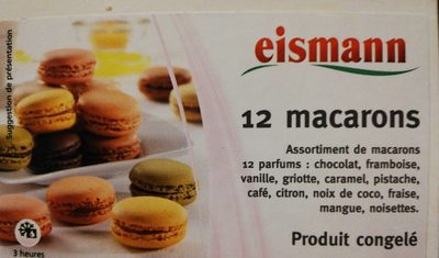 Macarons front packaging