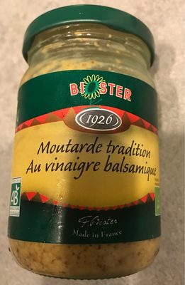 Moutarde a L'ancienne Au Vinaigre Balsamique