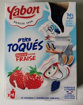 P'tits toqués Brassé Saveur Fraise