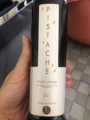Huile vierge pistache