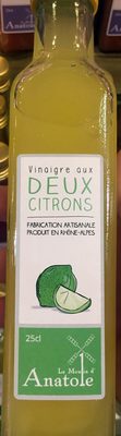 Vinaigre aux deux citrons