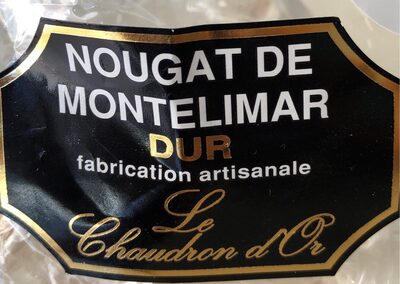 Papilottes nougat montelimar dur