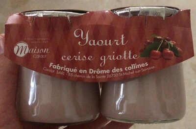 Yaourt cerise griotte
