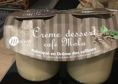 Crème dessert café Moka