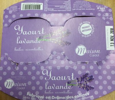 Yaourt lavande