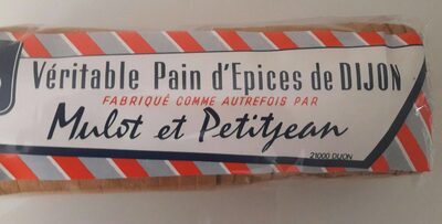 Veritable pain d'epice de Dijon MULOT & PETITJEAN