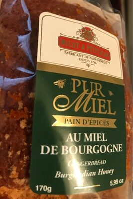 Pain d'épices pur miel de Bourgogne