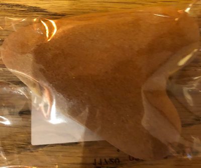 Cœur doré glacé individuel