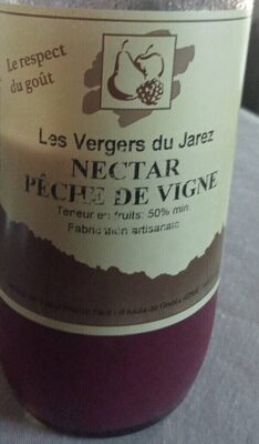 Nectar pêche de vigne