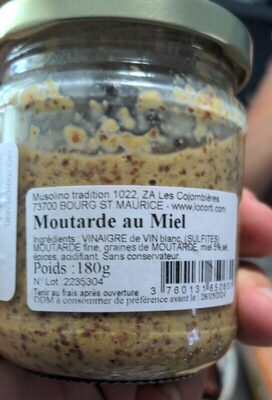 Moutarde au miel