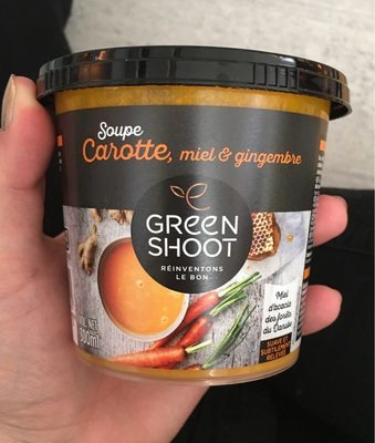 Soupe Carotte Miel et Gingembre