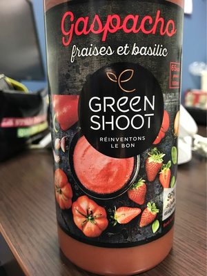Gaspacho Fraise et basilic
