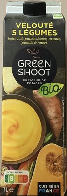 Velouté de 5 légumes, bio