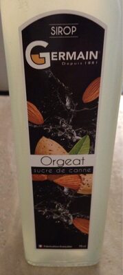 Sirop germain orgeat