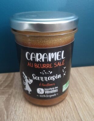 Caramel au beurre salé sarrasin front packaging