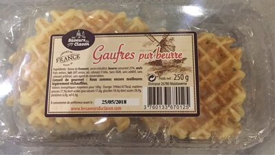 Gaufres pur beurre
