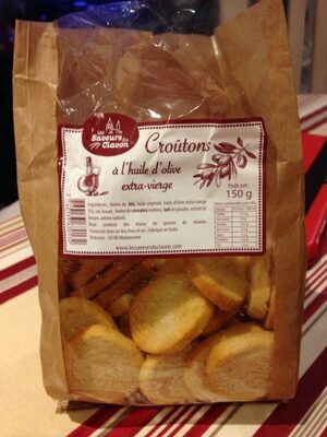 Croutons a l'huile d'olive