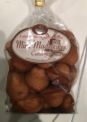 Mini Madeleines caramel