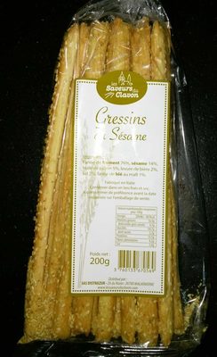 Gressins au Sésame