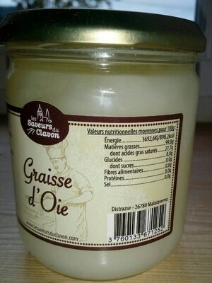 Graisse d'oie