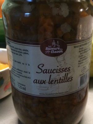 Saucisses aux lentilles