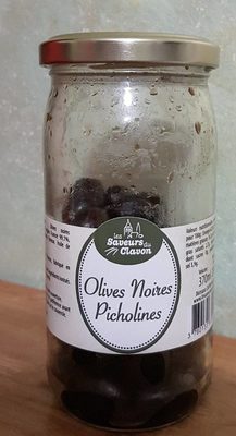 Olives Noires Picholines