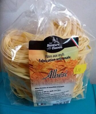 Pâtes aux oeufs Fabrication artisanale