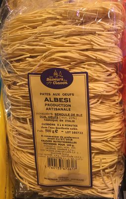 Pâtes aux Œufs Albesi