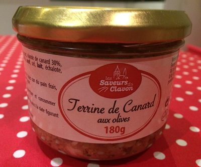 Terrine de canard aux olives