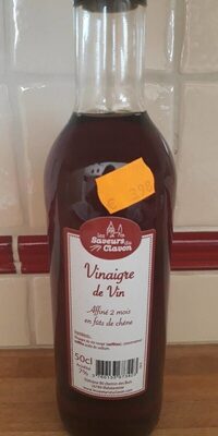 Vinaigre de vin affiné 2 mois en fûts de chêne