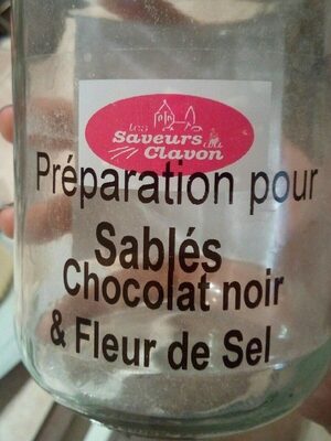 préparation pour sablés au chocolat noir