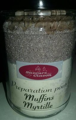 Préparation pour muffins myrtille