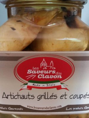 Artichauts grilles et coupes