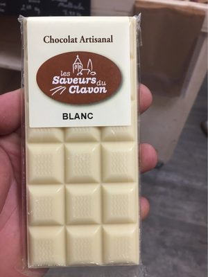 Chocolat blanc artisanal