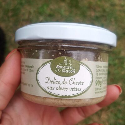 Délice de chèvre aux olives vertes