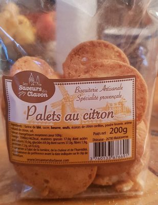 Palets au citron