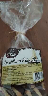 Croustillant poire chocolat