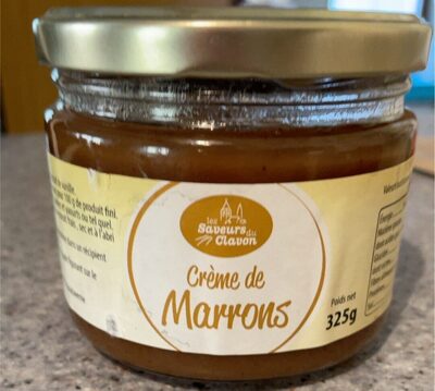Crème de marrons front packaging