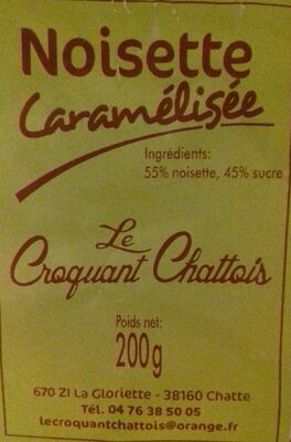 Noisette caramélisée