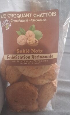 Sablé aux noix