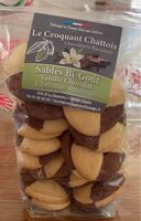 Sablé bi-gout vanille chocolat