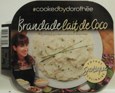 Brandade lait de coco