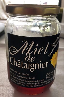 Miel de Châtaigner front packaging